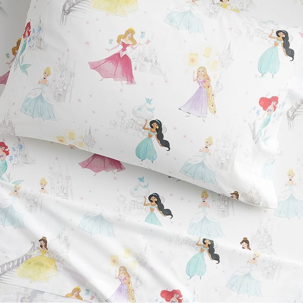 Pottery Barn Kids Princess Bedding Sheets - Multicolor